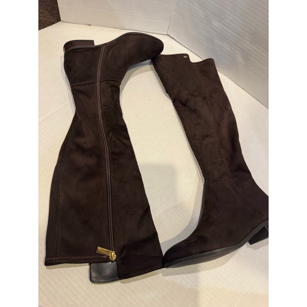 Michael Kors Women's bromley Block Heel brown Boots size 5.5 M - Picture 3 of 8